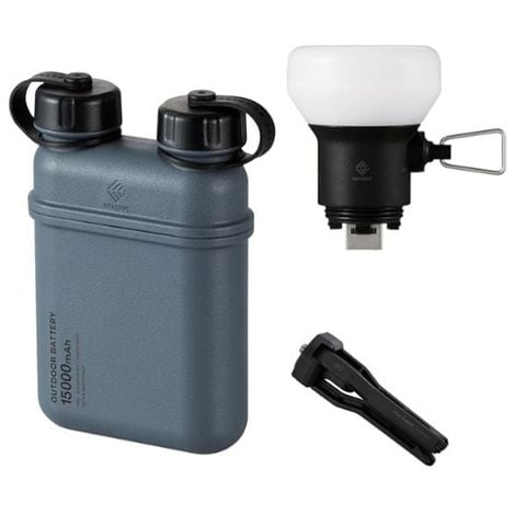  COMBO NESTOUT [ Sạc Dự Phòng 15000mAh + Đèn LED 7.5W ] 