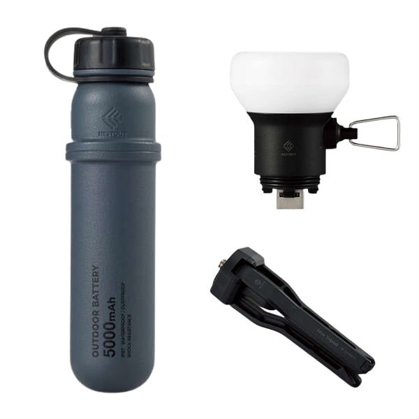 COMBO NESTOUT [ Sạc Dự Phòng 5000mAh + Đèn LED 7.5W ]