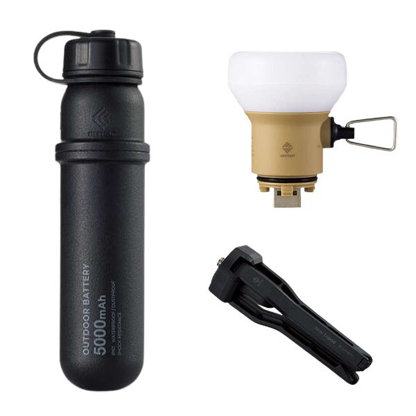 COMBO NESTOUT [ Sạc Dự Phòng 5000mAh + Đèn LED 7.5W ]