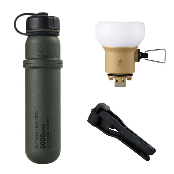 COMBO NESTOUT [ Sạc Dự Phòng 5000mAh + Đèn LED 7.5W ]