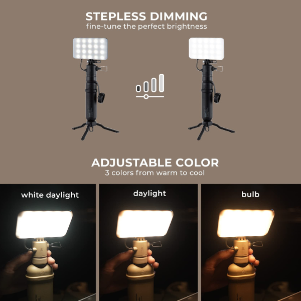 COMBO NESTOUT [ Sạc Dự Phòng 10000mAh + Đèn LED 12W ]