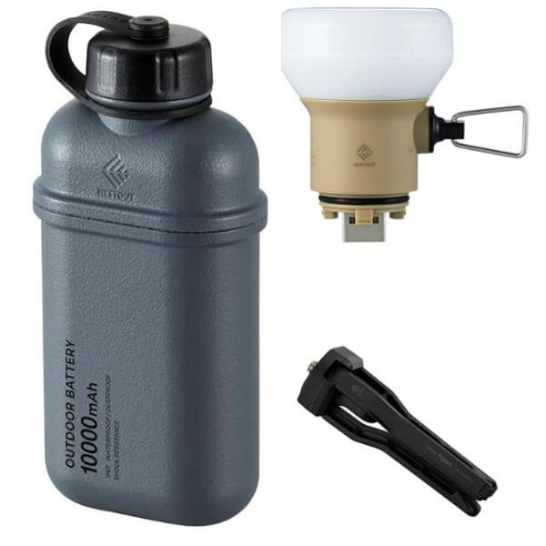 COMBO NESTOUT [ Sạc Dự Phòng 10000mAh + Đèn LED 12W ]