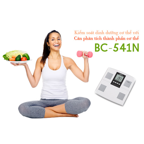  Cân Sức Khỏe và Phân Tích Cơ Thể TANITA BC-541N 
