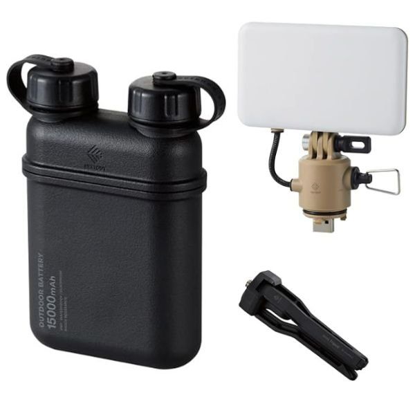 COMBO NESTOUT [ Sạc Dự Phòng 15000mAh + Đèn LED 12W ]