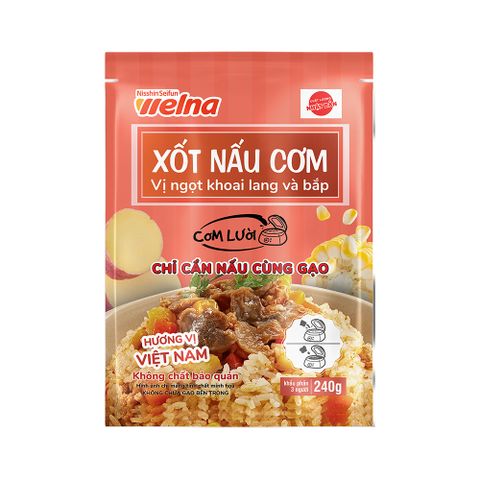  [Tặng 1 Gói] Combo 7 Gói Xốt Nấu Cơm Hương Vị Việt Nam Nisshin Seifun Welna 