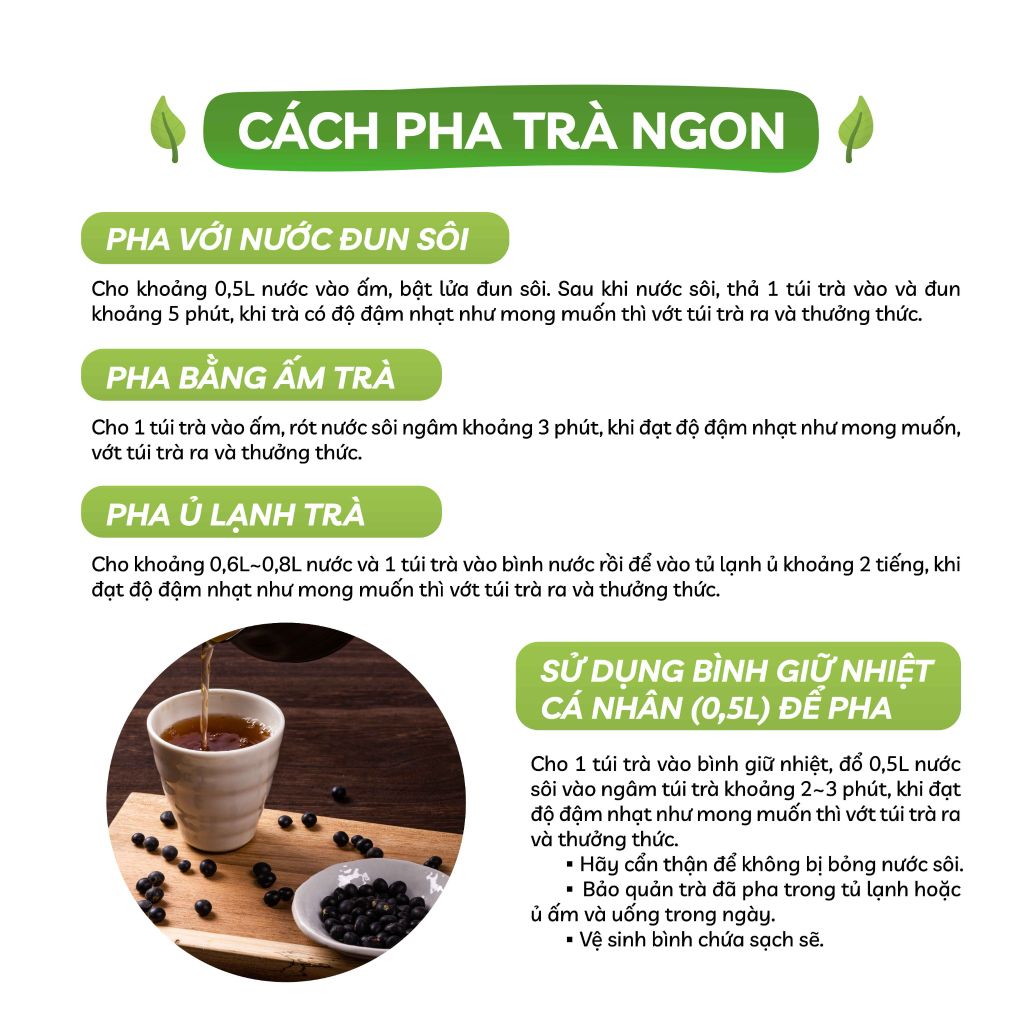 Trà Đậu Tương Đen