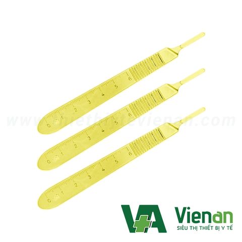 Cán dao số 3 chuôi vàng có thước đo Pakistan