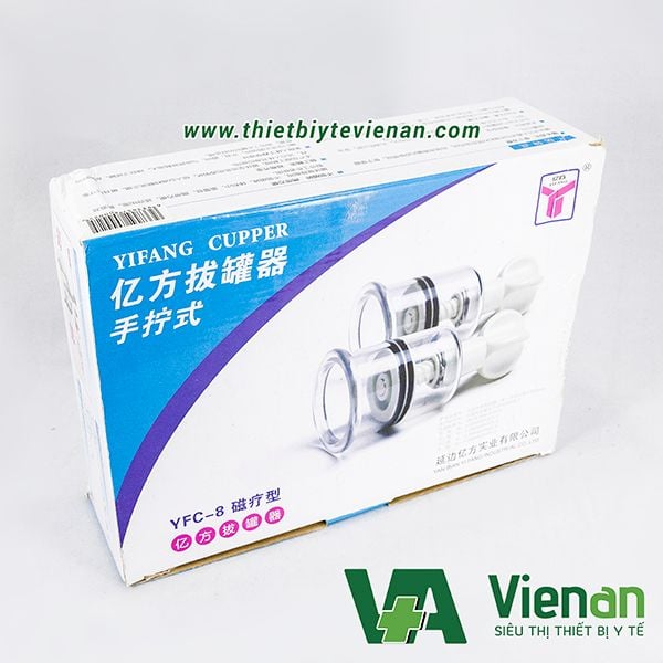 Bộ giác hơi không dùng lửa 8 cốc cao cấp Hải Nam - Siêu Thị TBYT Viên An