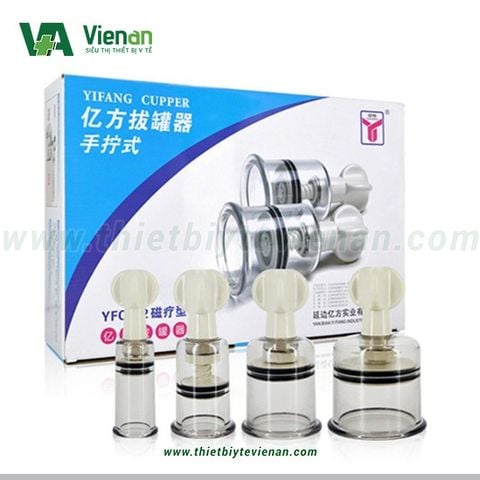 Bộ giác hơi không dùng lửa 8 cốc cao cấp Hải Nam