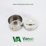 Hộp đựng bông cồn y tế inox