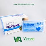 Khẩu trang Eco Facemask TANA - Mầu xanh nhạt