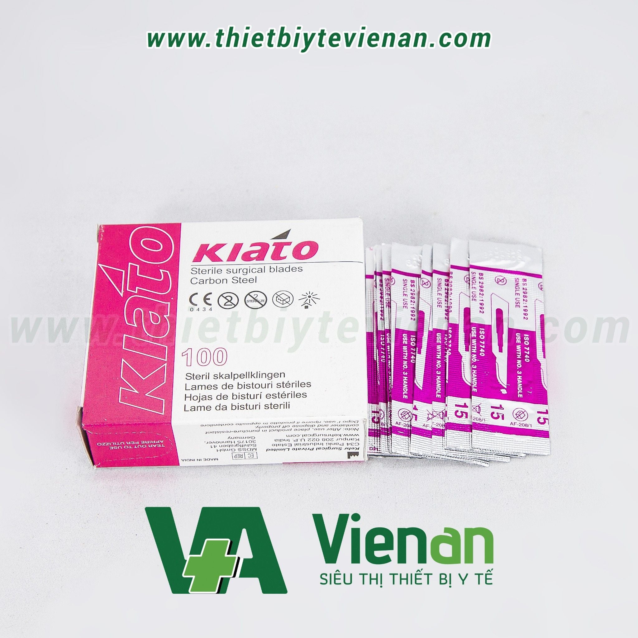 Lưỡi dao mổ phẫu thuật Kiato/Doctor – Siêu Thị TBYT Viên An