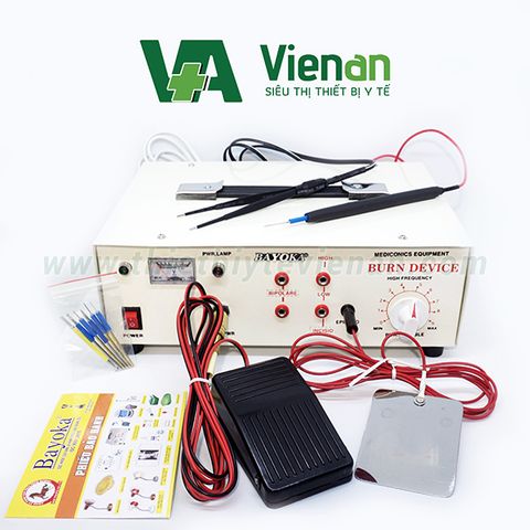 Máy đốt cao tần Bayoka - Có nhíp cầm máu