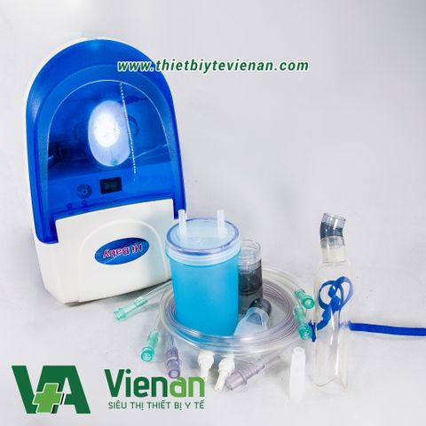 Máy xông mũi họng và hút dịch mũi 2 in 1 Hi Baby