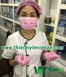 Mũ phẫu thuật màu hồng Vivian