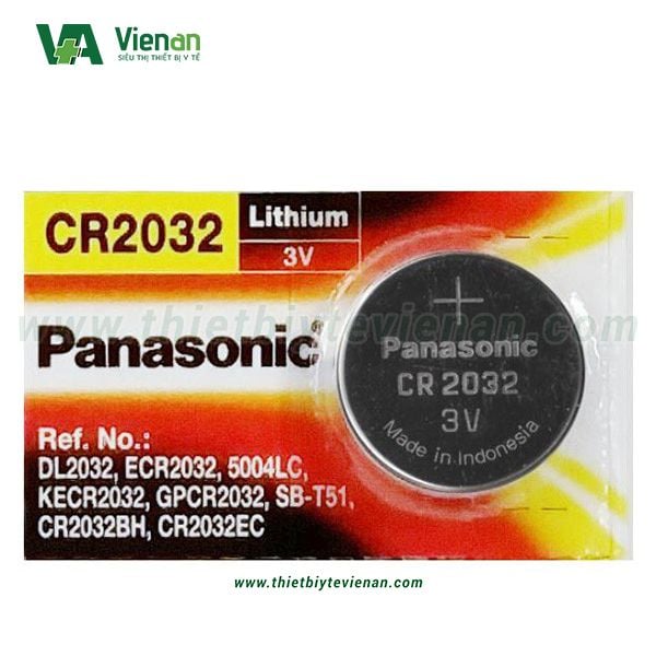 Pin máy đo đường huyết cúc 32 Panasonic