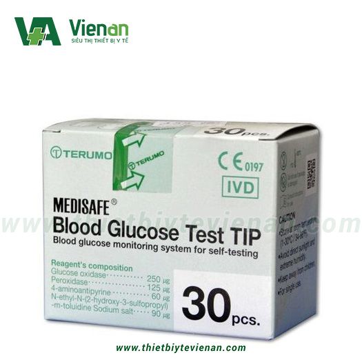 Que thử đường huyết Terumo Medisafe TIP – An toàn với mọi người