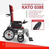 Xe lăn điện Kato 038E