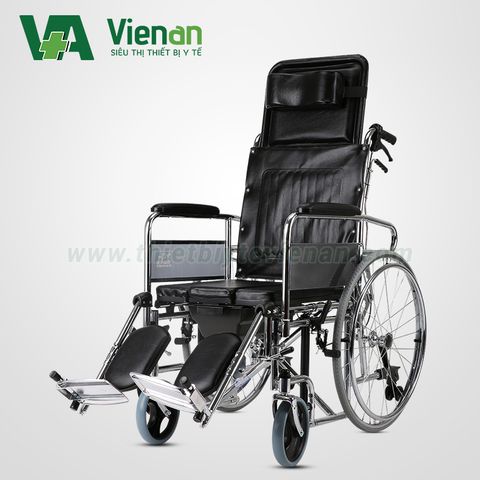 Xe lăn ghế bô ngả nằm cao cấp Lucass X7 - Đa chức năng