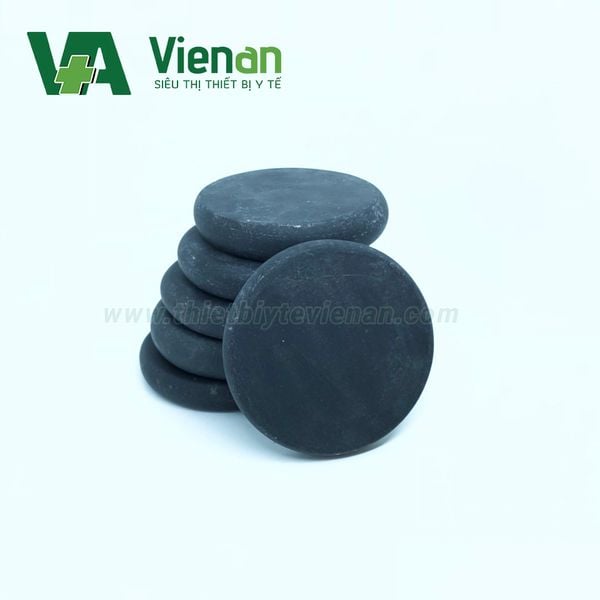 Đá Massage nóng đen lớn 10x10x2