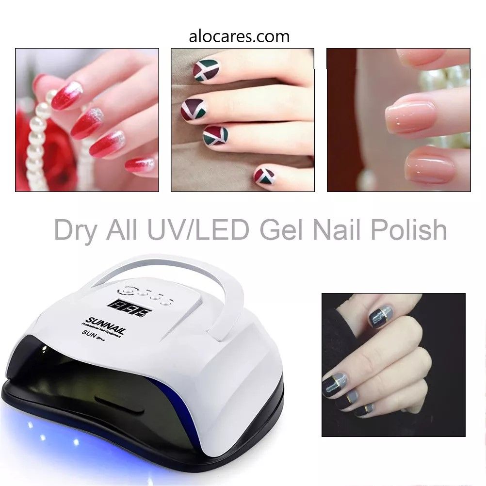 Máy Sấy Nail 80 Wat, Ánh Sáng Đèn UV Sấy Gel Nail, Công Cụ Làm Móng Tay