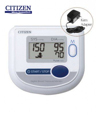 Máy đo huyết áp điện tử bắp tay Citizen CH-453AC