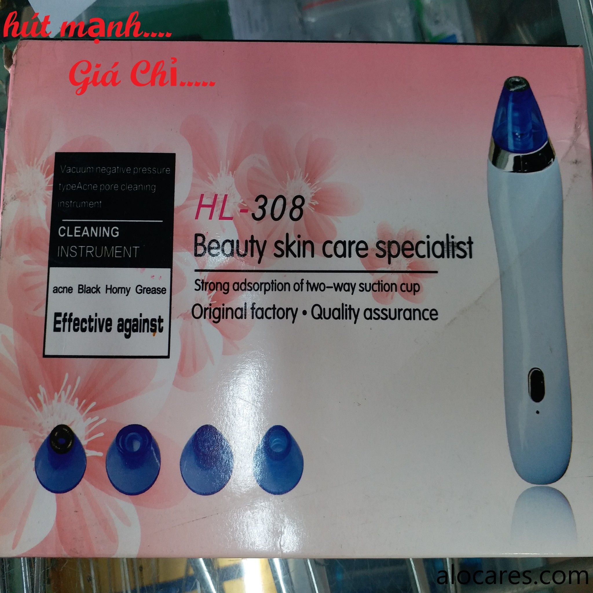 Máy hút mụn Beauty Skin care Hl-308 | Chuyên Máy Hút Mụn Các Loại | M –  Trang Thiết Bị Y Tế Phú Vương ( Alocares.com)