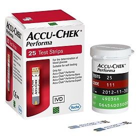 Que Thử Đường Huyết Accu Chek Performa