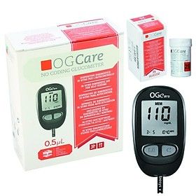 Máy Đo Đường Huyết OGcare - Không dùng code