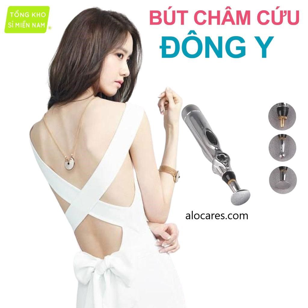 Bút Dây Huyệt Châm Cứu 5 Đầu Dò, Bỏ Pin AA