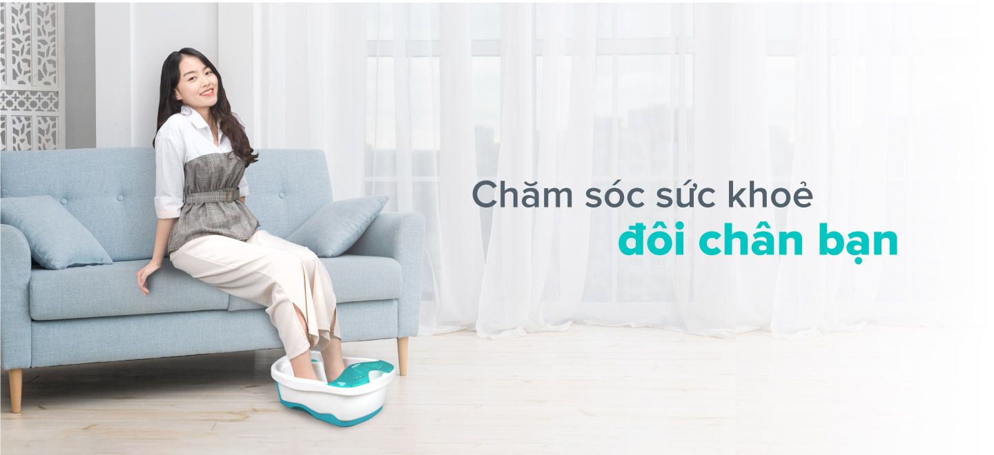 Bồn Ngâm Massage Chân Spa Maxcare Max641D