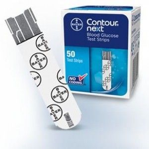 Que thử đường huyết Bayer Contour Next ( 50 que ) Đo Đường Huyết