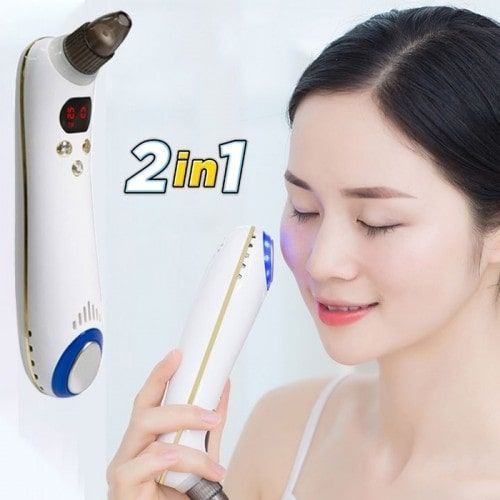 Máy hút mụn kết hợp đầu massage nóng lạnh SLL-21 - Cao cấp