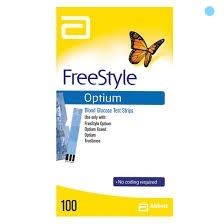 Que Thử Đường Huyết FreeStyle Optium 100