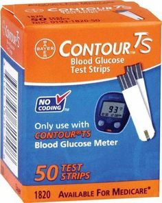 Que thử đường huyết Bayer Contour TS ( 50 que)