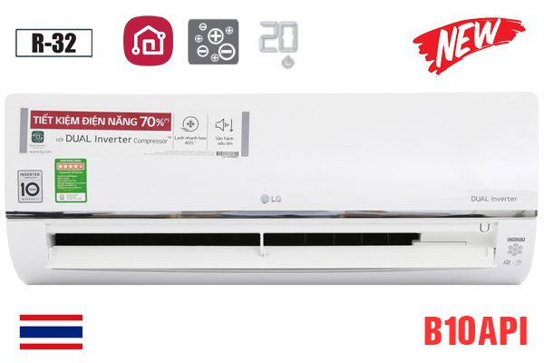 Điều hòa treo tường LG Smart ThinQ 2 chiều  inverter 9.000BTU (B10API)