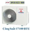 Dàn nóng điều Hòa Multi Mitsubishi 2 chiều 17100Btu Inverter SCM50ZS-S1 Gas R410A