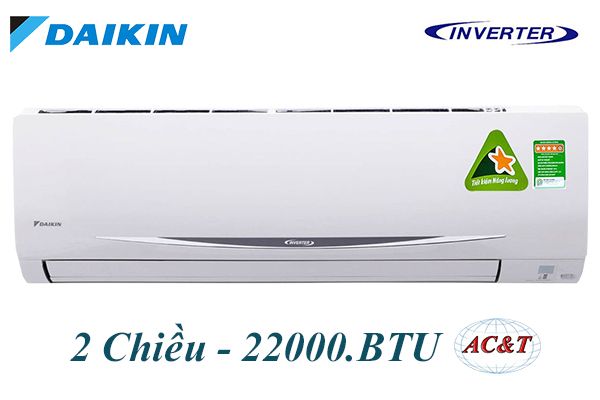 Điều Hòa Treo Tường Daikin Inverter 2 Chiều 21.000 BTU (FTXV60QVMV/RXV60QVMV)