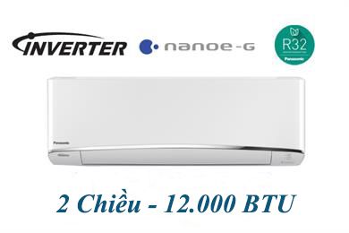 Điều hòa treo tường Panasonic Nanoe-G 2 chiều inverter 12.000BTU (YZ12WKH-8)