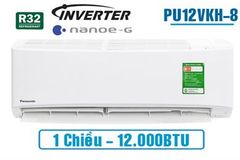 Điều hòa Panasonic 1 chiều 12000BTU inverter PU12VKH-8