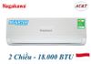 Điều hòa Nagakawa inverter 2 chiều 18.000BTU NS-A18IT