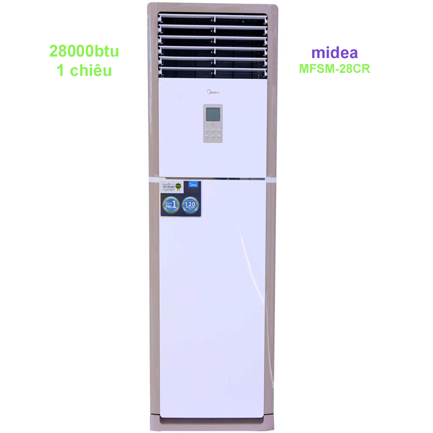 Điều hòa tủ đứng Midea 1 chiều 28000BTU MFSM-28CR