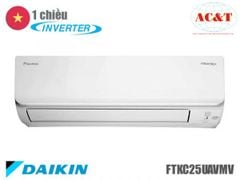 Điều hòa treo tường Daikin 1 chiều Inverter 9000BTU (FTKC25UAVMV/RKC25UAVMV )