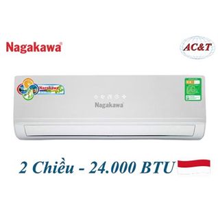 Điều hòa Nagakawa inverter 2 chiều 24.000BTU NS-A24IT