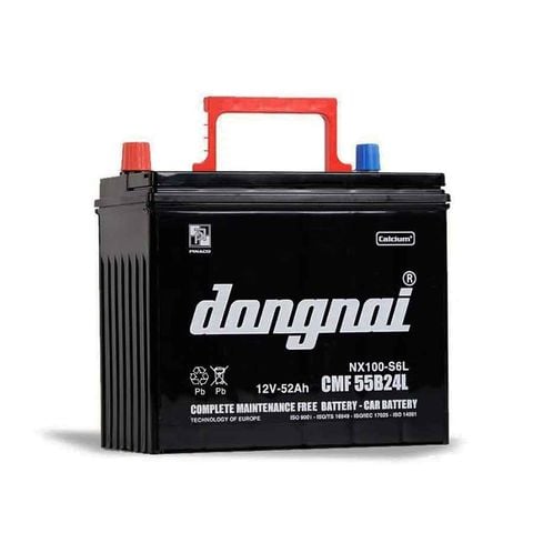 Ắc quy Đồng Nai 55B24L 12V 52AH