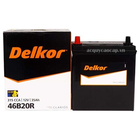 Ắc quy Delkor 46B20R (NS40Z) 12V 35AH