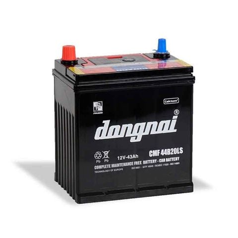 Ắc quy Đồng Nai 44B20LS 12V 43AH