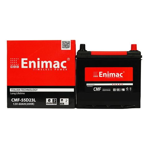 Ắc quy Enimac 55D23L 12V 60AH