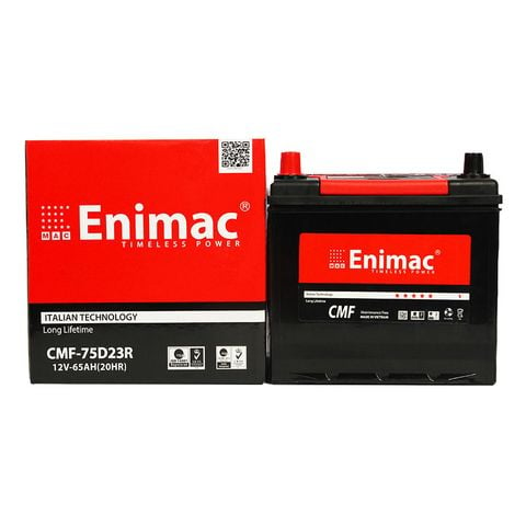 Ắc quy Enimac 75D23R 12V 65AH