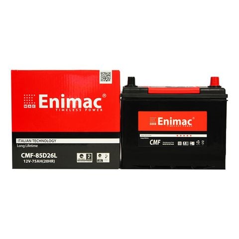 Ắc quy Enimac 85D26L 12V 75AH